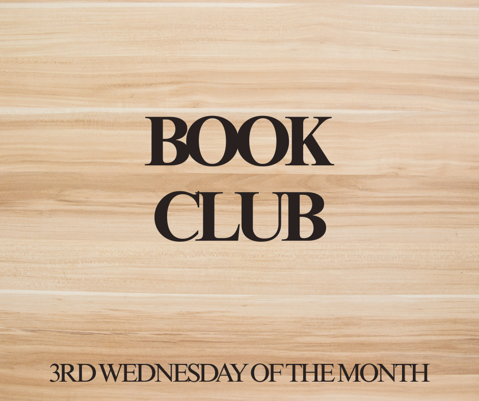 Book Club 3rd Wednesday of the Month